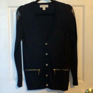 Micheal Kors black and gold jacket